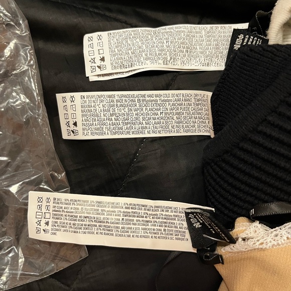 NEW Set of Three Tank Tops - Black, Cream, and Tan M/L - Picture 7 of 7